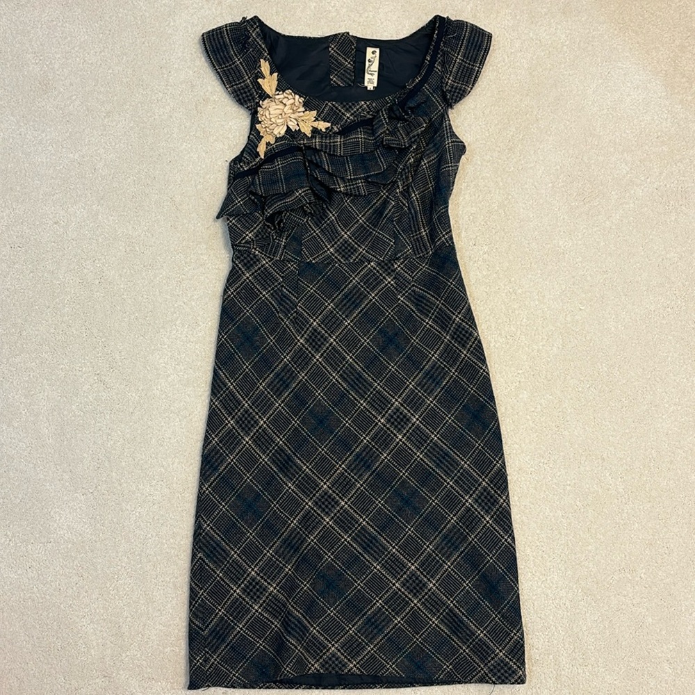 Floreat for Anthropologie Wool Dress
